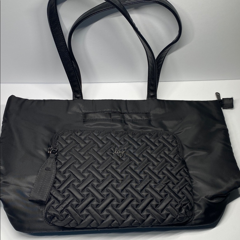 Lug Arpeggio Tote-Midnight Black